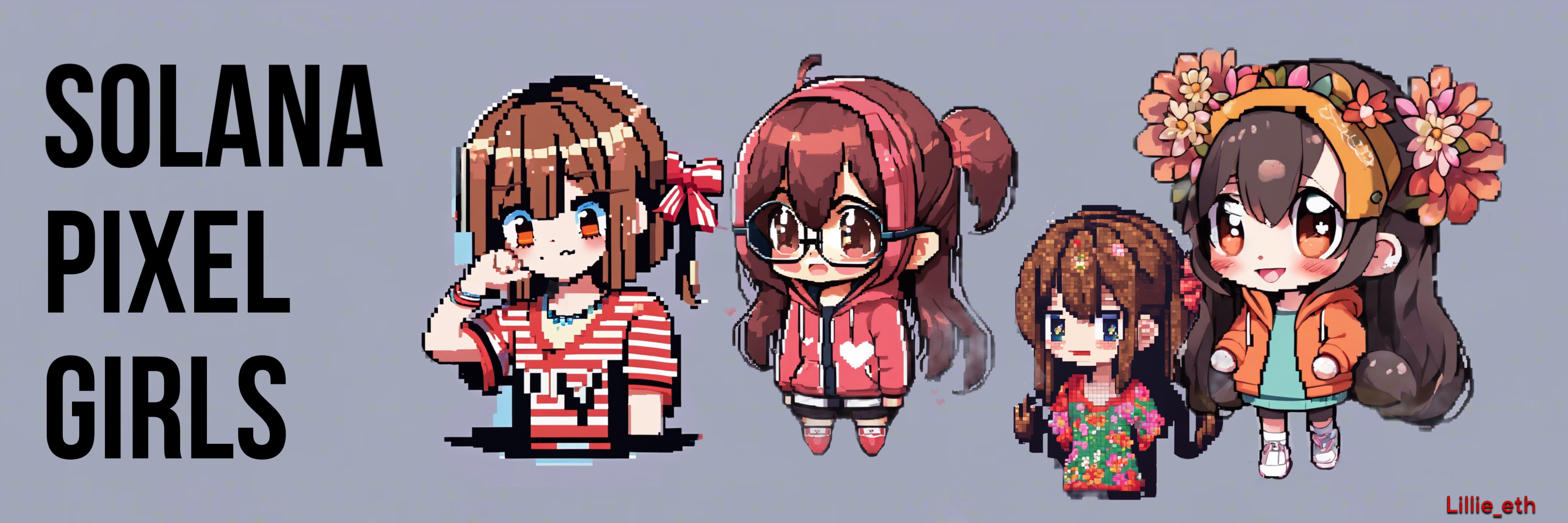 Solana Pixel Girls banner